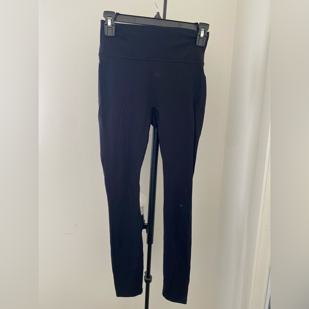 black fabletics leggings